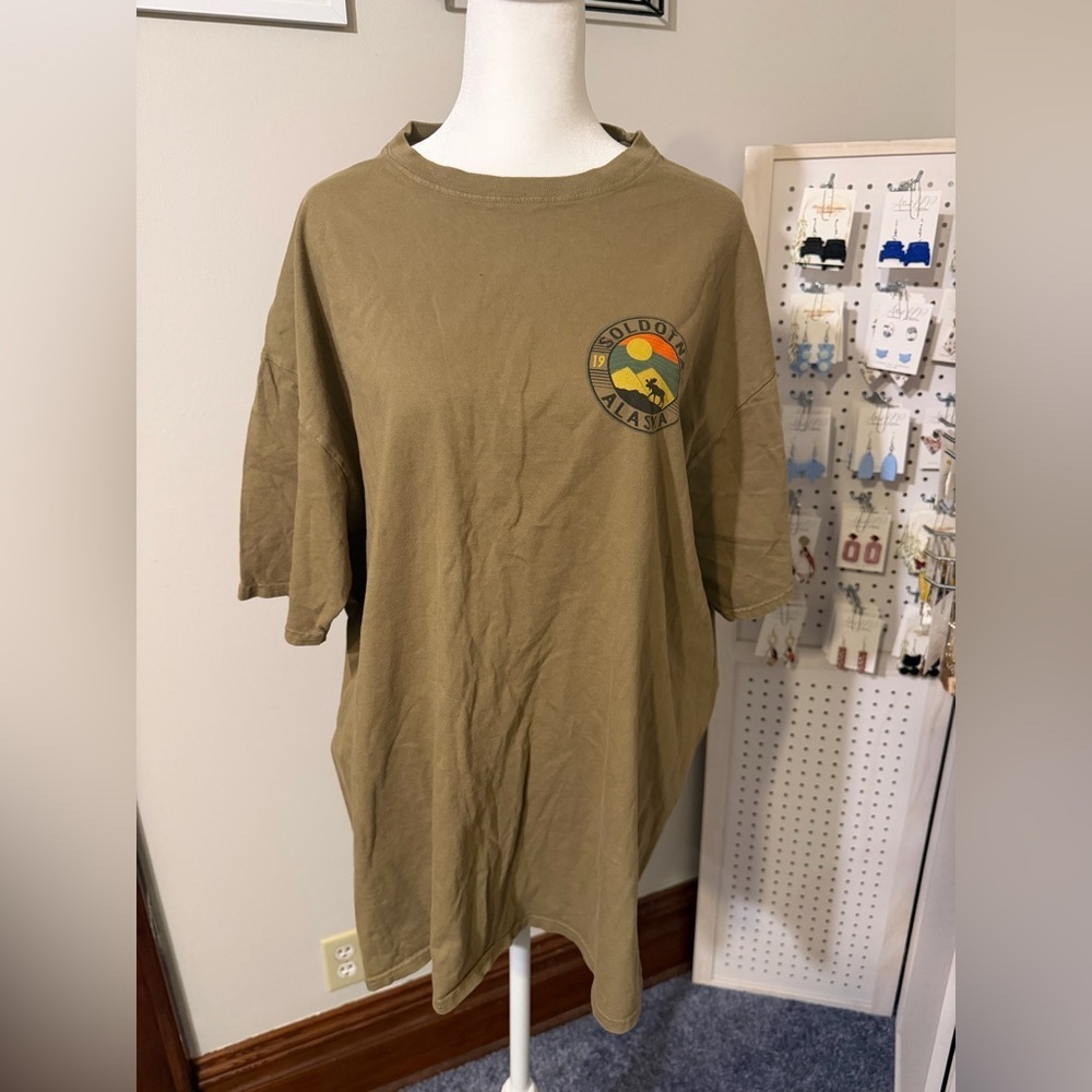 Blue 84 Olive Cotton T-Shirt